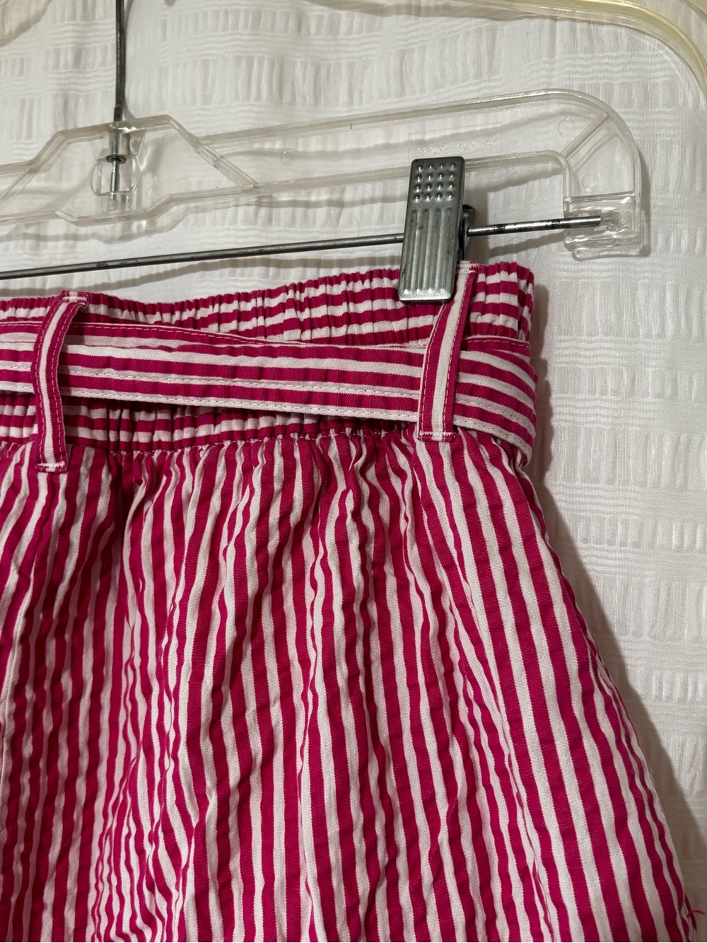 A New Day High Waist Seersucker Striped Shorts Sz Small - Picture 6 of 9